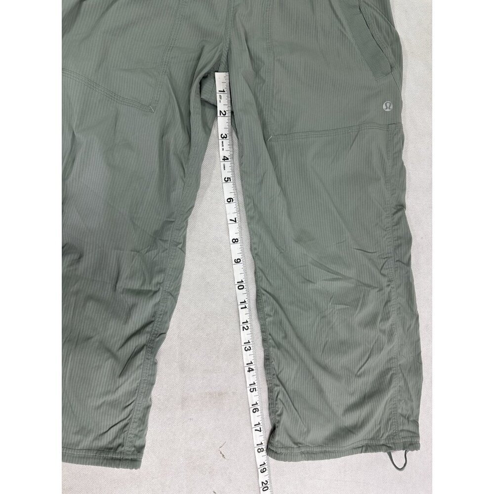 Lululemon Studio Crop Earl Grey Womens 4 Read - Picture 10 of 14
